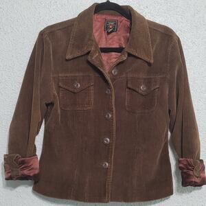 Vintage American Eagle Womens Jacket Size M Cotton Hiking Tactical Outdoor Lined